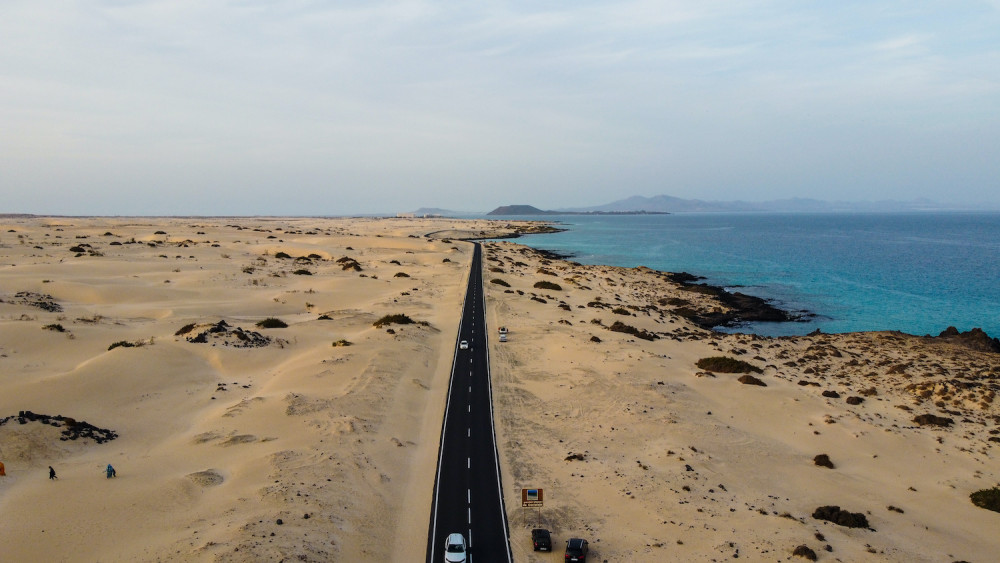 Driving in The Canary Islands