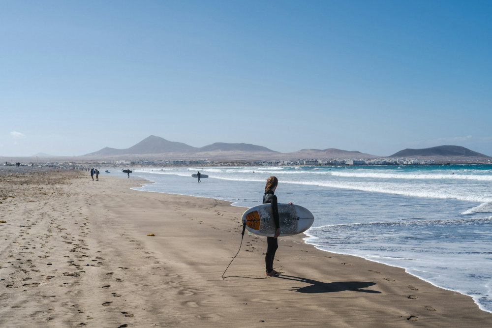 Famara Beach Lanzarote