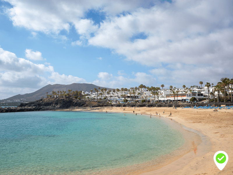 Playa Blanca in Lanzarote