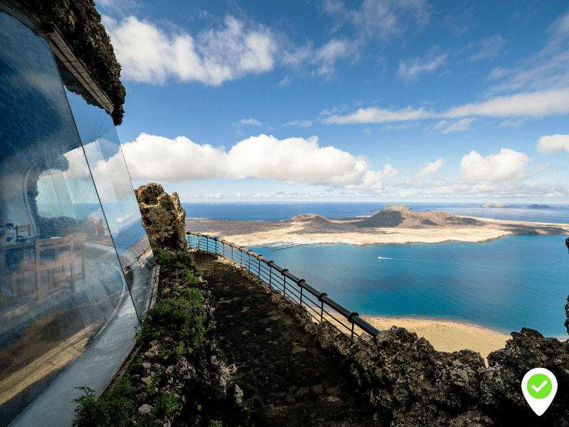 Go up Mirador del Rio