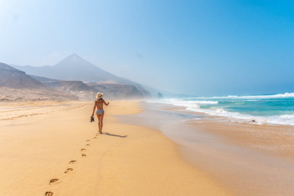 Cofete Beach in Fuerteventura