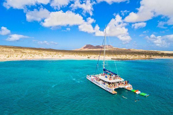 Things to do in Costa Teguise - La Graciosa Lanzarote Catamaran