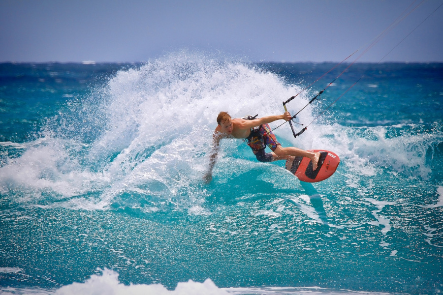 Lanzarote is a great destination for water-sports