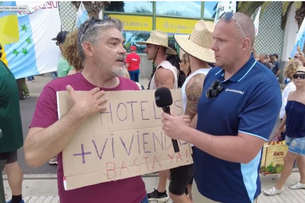 Canary Island Tourist Protest.  The facts behind why the locals are protesting