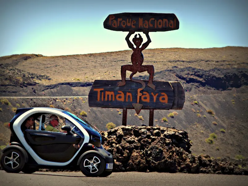 Ride a Twizzy Electric Car in Lanzarote