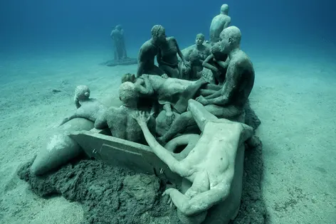 Underwater Museum Playa Blanca